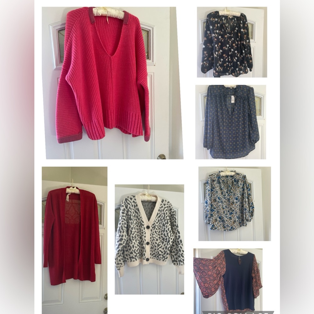 ANN TAYLOR BLOUSE/SWEATER BUNDLE